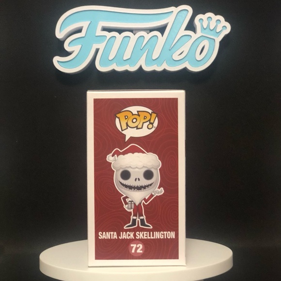 Santa Jack Skellington- 72- Disney- Mint Condition- Funko - Picture 4 of 8